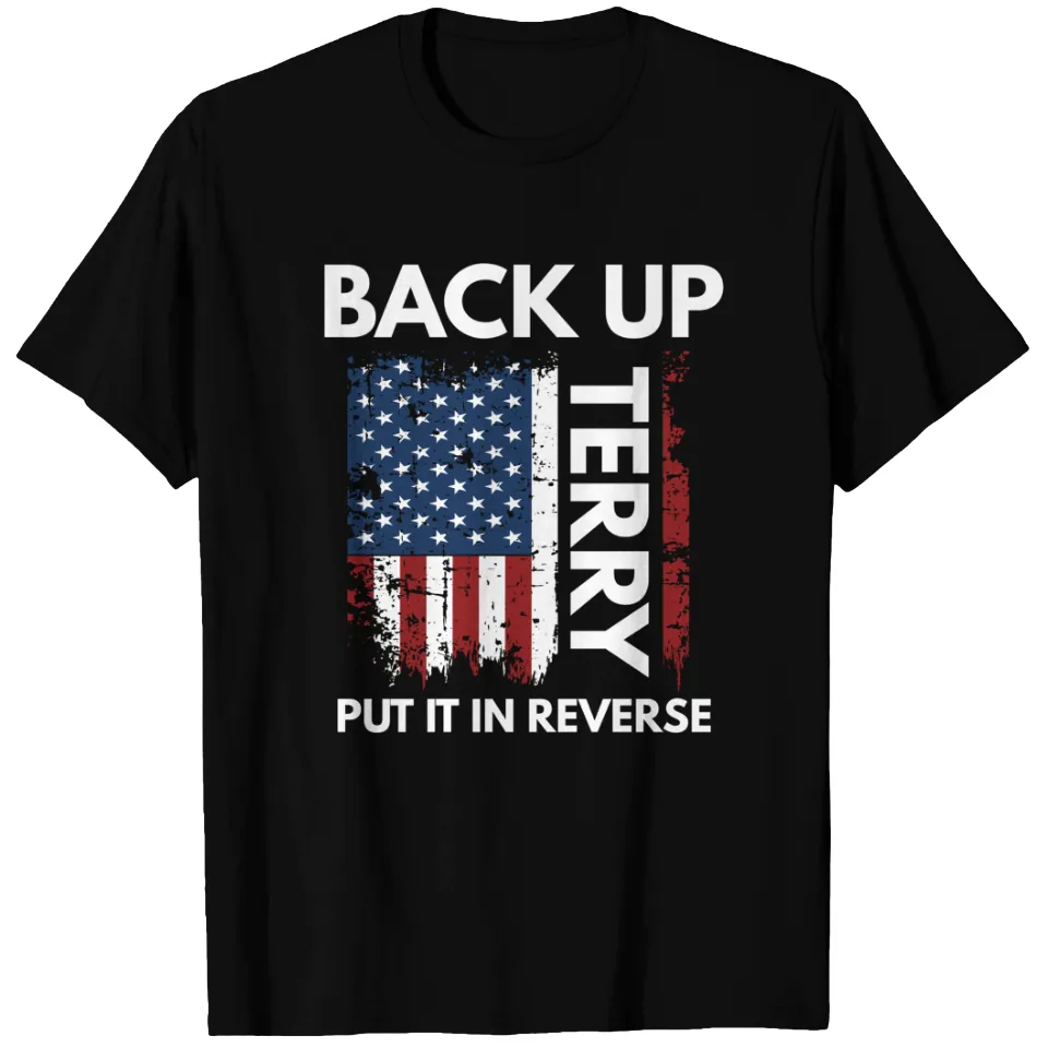 Back Up Terry Put It In Reverse 4th Of July T-Shirt for Men — Mens T Shirts