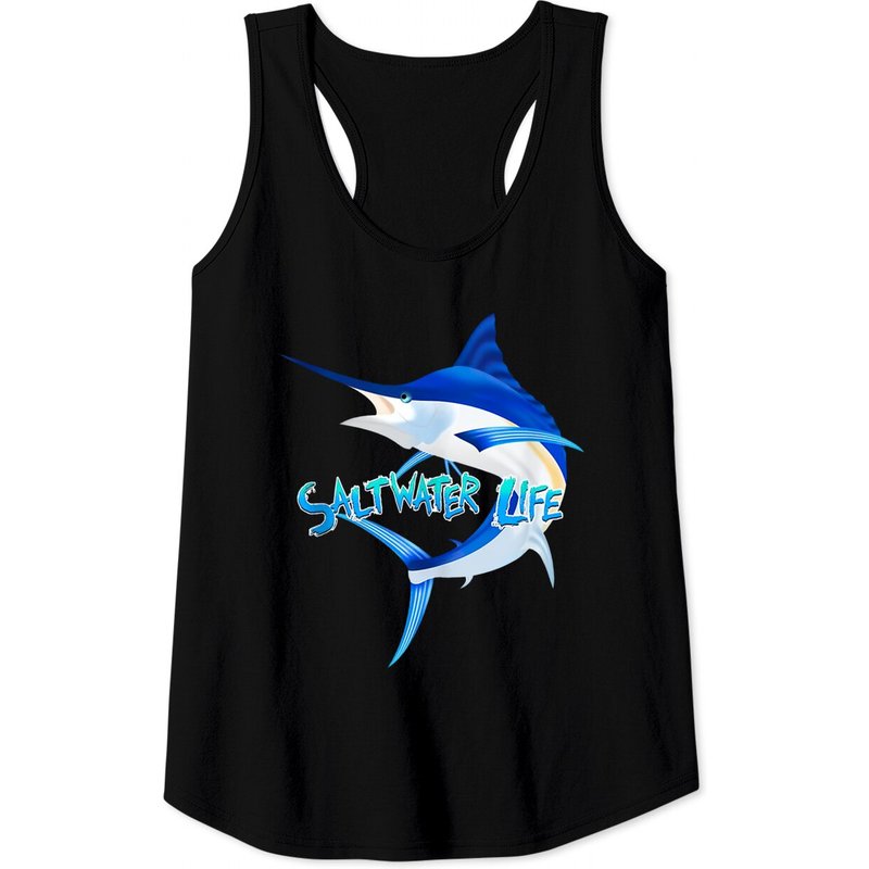 Débardeur de Pêche Saltwater Life pour Hommes — T-shirts pour hommes