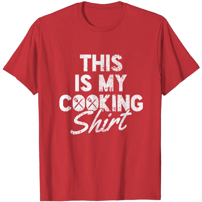 Cooking Cook Chef Vintage T-Shirt for Men — Mens T Shirts