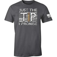 Fantastic Tees Just The Tip T-shirt Drapeau Américain pour Hommes