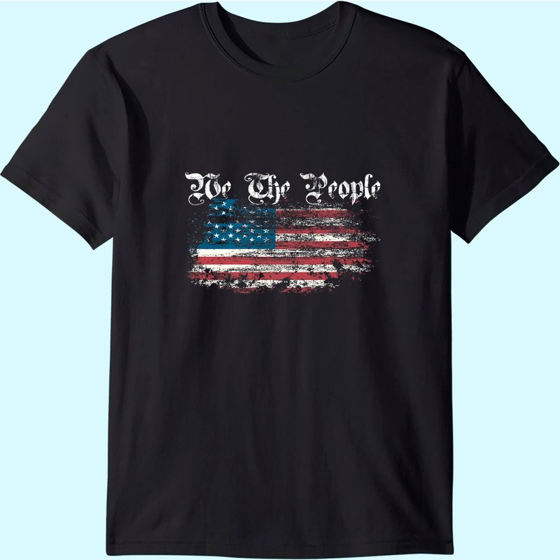 T-Shirt Patriote pour Hommes We The People — T-shirts pour hommes