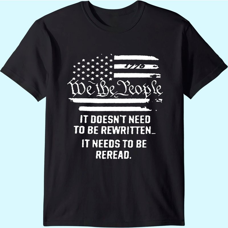T-shirt Premium Vintage Drapeau Américain We The People pour Hommes — T-shirts pour hommes