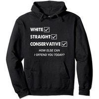 Cadeaux Républicains Unisexe Sweat à Capuche Blanc Conservateur