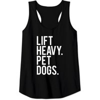 Débardeur Gym Humoristique Lift Heavy Pet Dogs pour Hommes