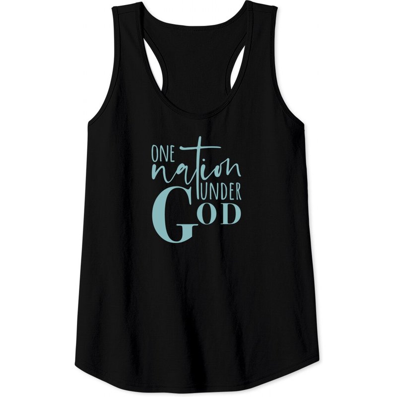 Débardeur One Nation Under God American Christians pour hommes — T-shirts pour hommes