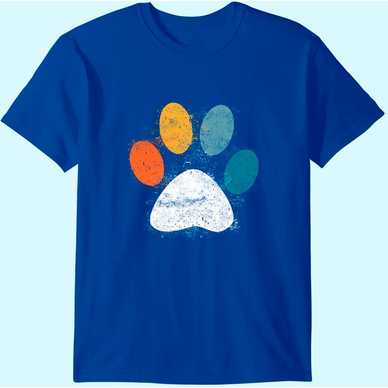 T-Shirt Vintage Amour Chiens pour Hommes — T-shirts pour hommes
