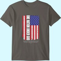 Religious Freedom One Nation Under God Scripture Verse T-Shirt