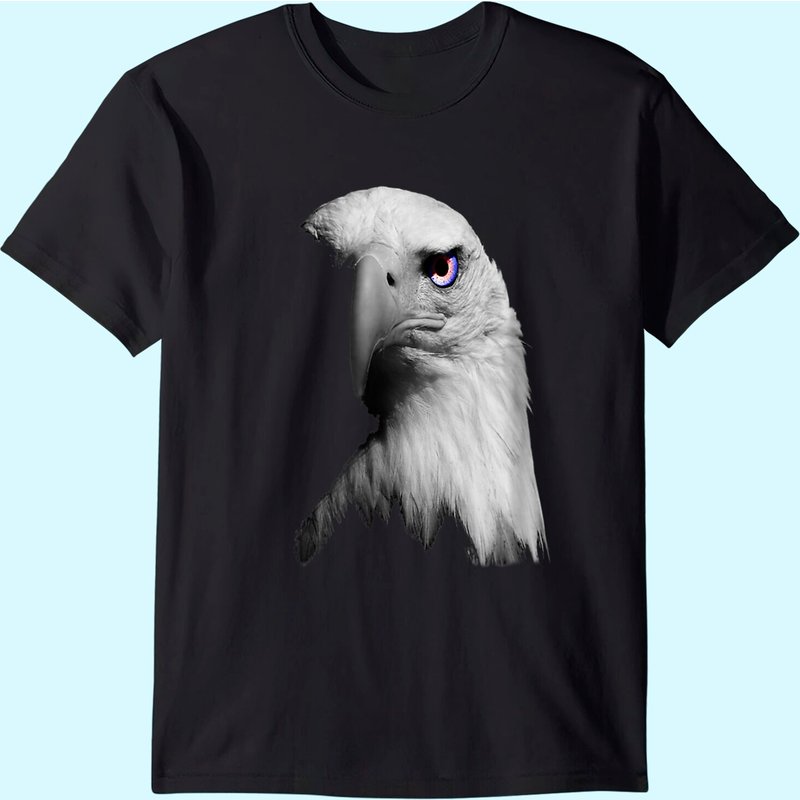 Eagle Eye USA American Colors T-Shirt for 4th of July