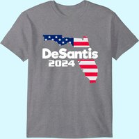 T-shirt Funny Desantis 2024 Gouverneur de Floride pour hommes — T-shirts pour hommes