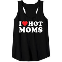 Débardeur I Love Hot Moms pour hommes en noir — T-shirts pour hommes