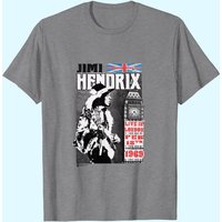 T-shirt Jimi Hendrix pour hommes Live In London — T-shirts pour hommes