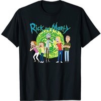 T-Shirt Groupe Familial Rick et Morty pour Hommes