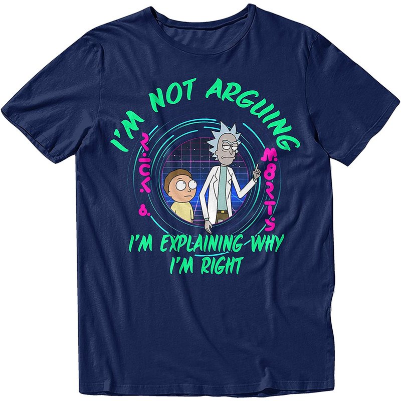 Rick And Morty Men's Snuggles The Dog T Shirt — Mens T Shirts