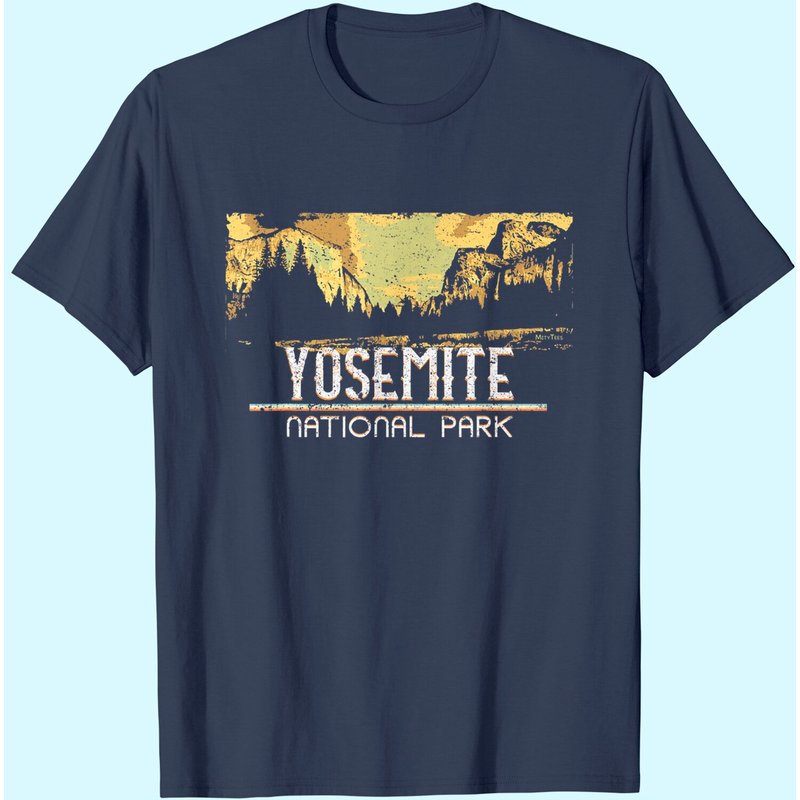 T-shirt National Park Yosemite pour hommes — T-shirts pour hommes