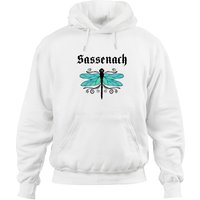 Hoodie Sassenach Dragonfly Outlander Ambre Bleu pour Unisexe — Sweats à capuche pour hommes