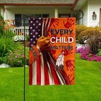 Every Child Matters Double-Sided Garden Flag