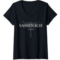 Outlander Sassenach Dragon Fly Line Art T-Shirt for Men