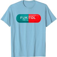 T-Shirt Prescription Pill Fukitol Rx pour hommes — T-shirts pour hommes