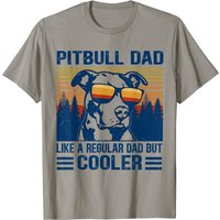 T-Shirt Pitbull Dad Comme Un Papa Ordinaire Mais Plus Cool — T-shirts pour hommes
