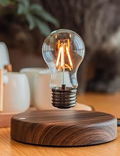 MOOCCI Floating Light Bulb Desk Lamp with Magnetic Levitating Base — Led Desk Lamp