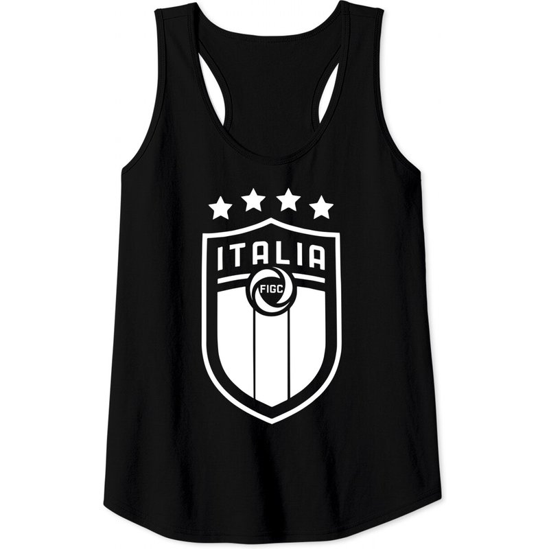 Débardeur de football avec drapeau de l'Italie pour hommes — T-shirts pour hommes
