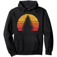 Hoodie Llama Solitary Pine Tree Sun pour Unisexe — Sweats à capuche pour hommes