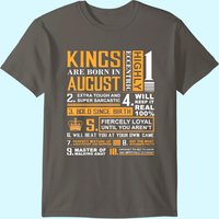 T-Shirt Roi d'Août pour Hommes — T-shirts pour hommes
