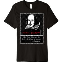 T-shirt Citation de Shakespeare : Tuez tous les avocats pour hommes — T-shirts pour hommes