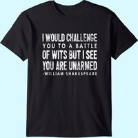 T-Shirt Citation de Shakespeare pour Hommes