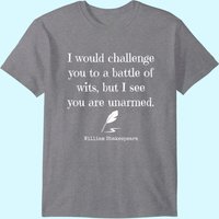 T-Shirt Citation de William Shakespeare pour Hommes
