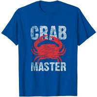 Crab Master T-Shirt for Men in Black