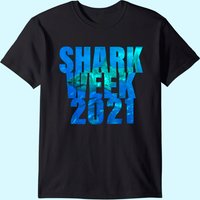 Shark Week 2021 Men's T-Shirt — Mens T Shirts
