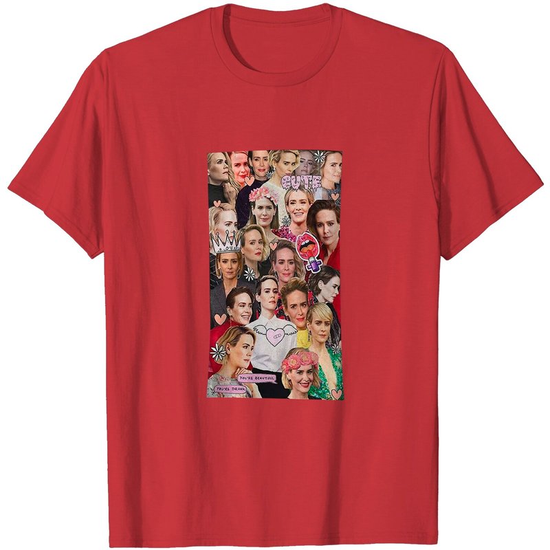 T-shirt Sarah Paulson Moments pour hommes - Noir — T-shirts pour hommes
