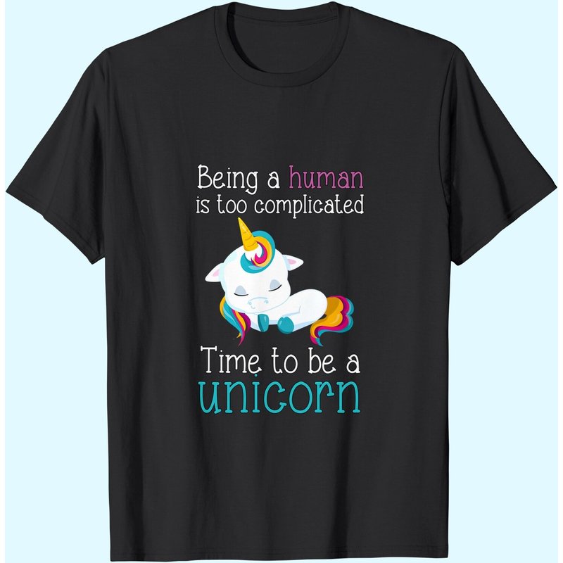 T-shirt grande taille Homme Time To Be A Unicorn