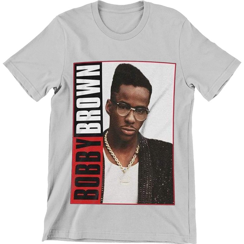 T-Shirt Noir pour Hommes Bobby Brown