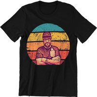 T-Shirt Noir pour Hommes Carl Ruiz