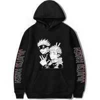 Hoodie Jujutsu Kaisen Yuji Itadori Costume Cosplay avec Poches — Sweats à capuche pour hommes