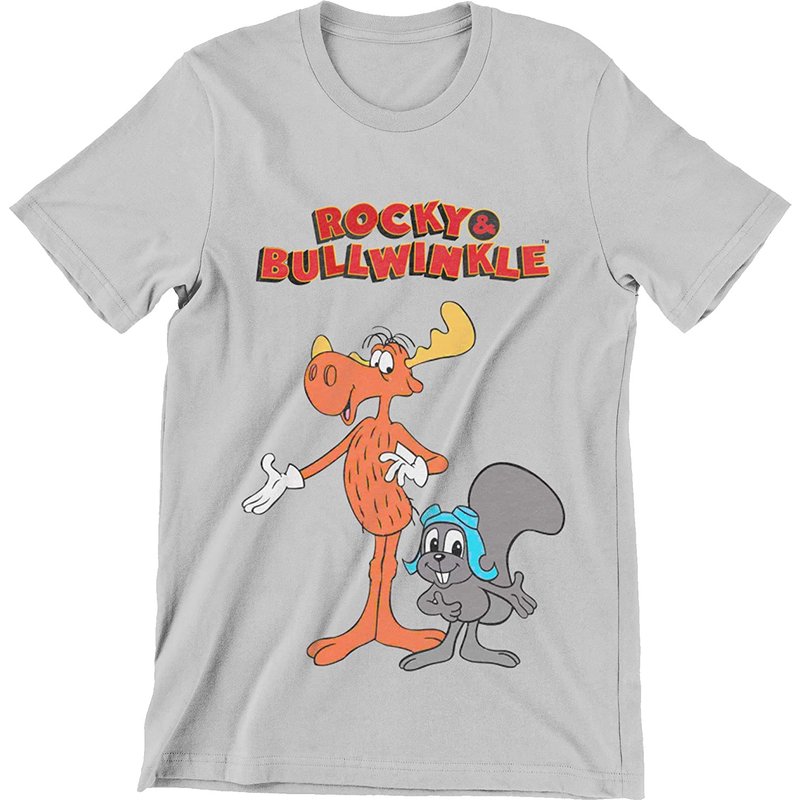 T-Shirt Rocky et Bullwinkle pour hommes — T-shirts pour hommes