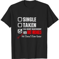 T-shirt pour hommes Bret Michaels He Doesn't Even Know It's So Secret