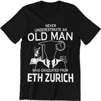 T-shirt ETH Zurich Graduate Man Never Underestimate