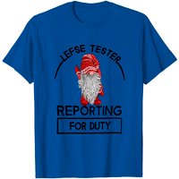 Lefse Tester Reporting for Duty Men's T-Shirt