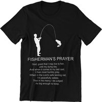 T-Shirts Pêcheur avec Prière pour Hommes — T-shirts pour hommes