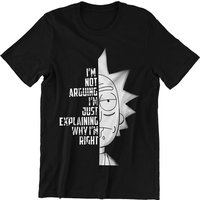 Rick and Morty Not Arguing Men's T-Shirt