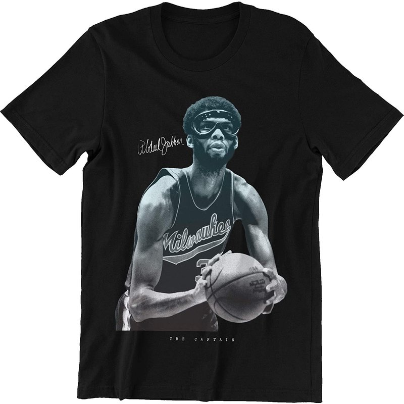 Kareem Abdul Jabbar Basketball Lover T-Shirt for Men — Mens T Shirts
