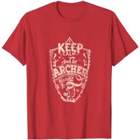 Archer Keep Calm And Let Archer Handle It Shirt for Men