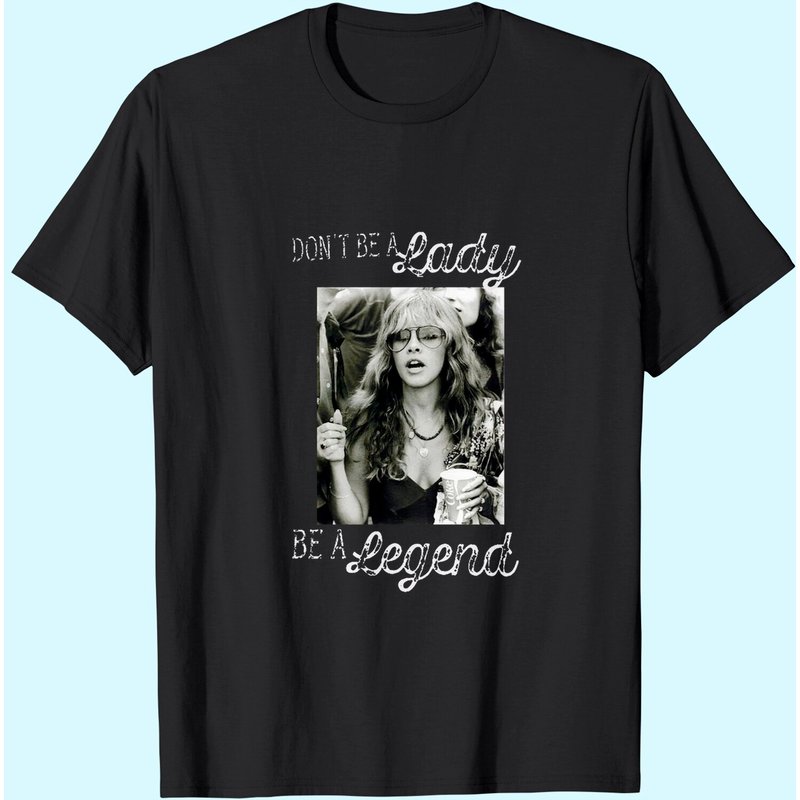 T-Shirt pour hommes Stevie Nicks - Ne soyez pas une dame, soyez une légende — T-shirts pour hommes
