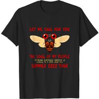 T-shirt Brood X Cicada Mandala Été 2022 pour hommes — T-shirts pour hommes
