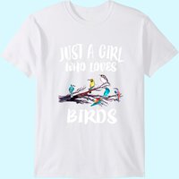 Just A Girl Who Loves Birds Men's T-Shirt