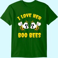 I Love Her Boo Bees T-Shirt for Men