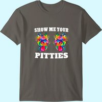 T-shirt Show Me Your Pitties pour propriétaires de pitbulls — T-shirts pour hommes